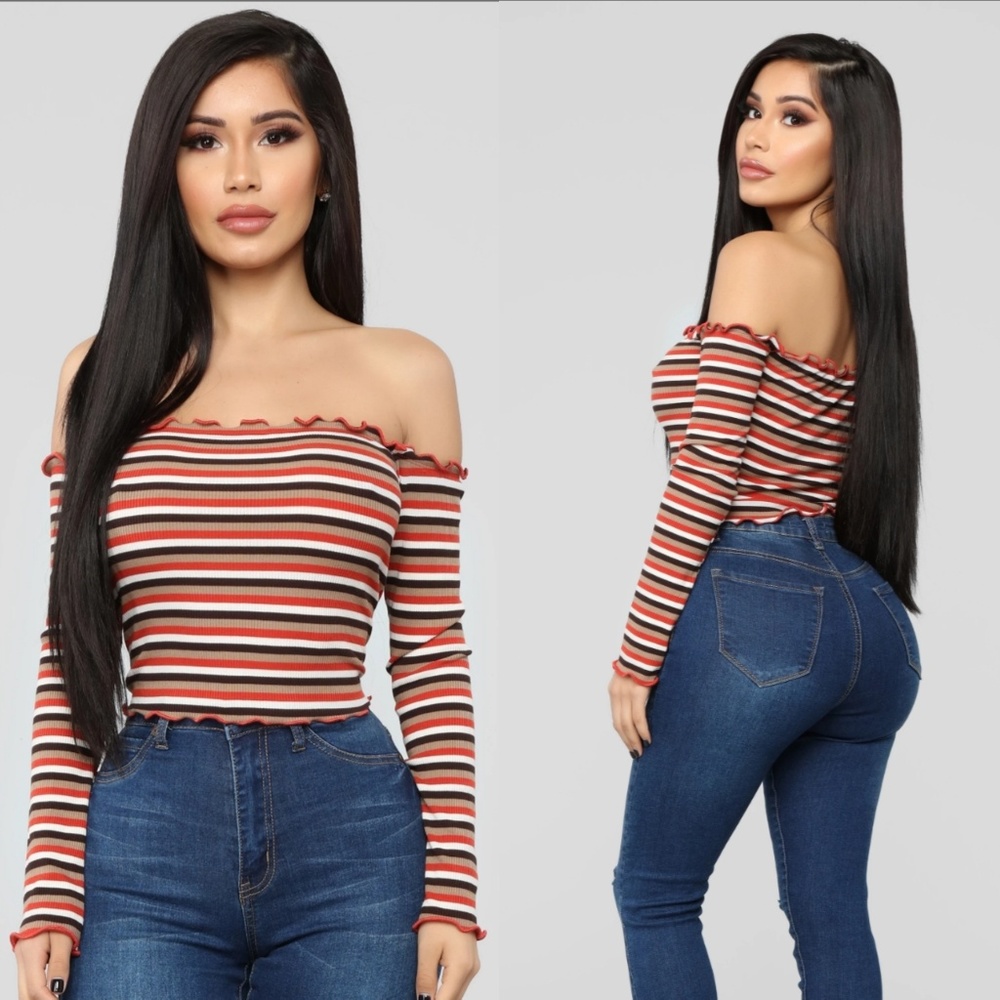 Runways Off Shoulder Top ll | Fashion Nova - Picture 1 of 3